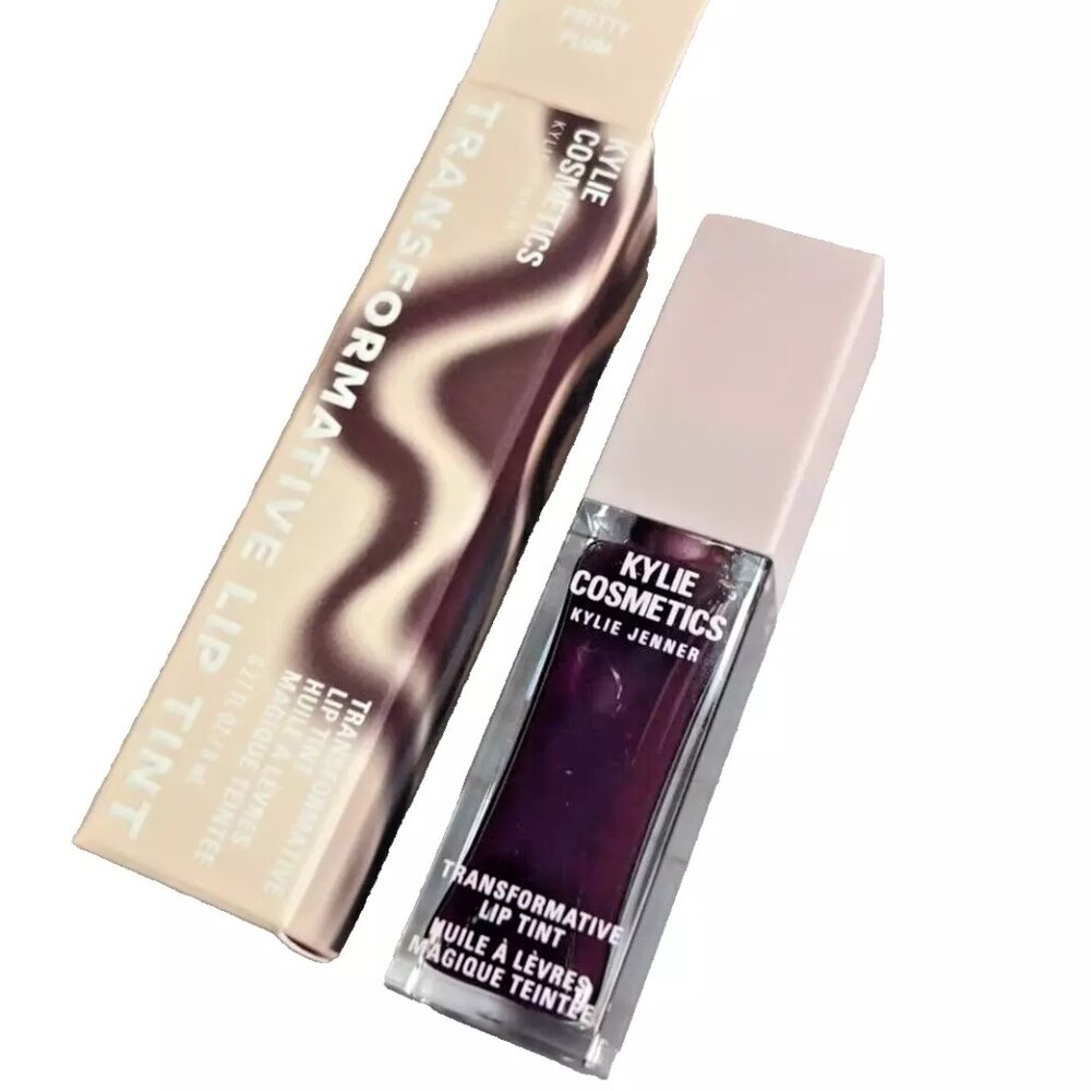 KYLIE Cosmetics Transformative Lip Tint PRETTY PLUM Lipgloss Gloss Shine Glossy
